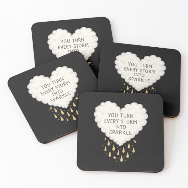 Item preview, You Turn Every Storm Into Sparkle Cloud Heart designed and sold by Owcomm.