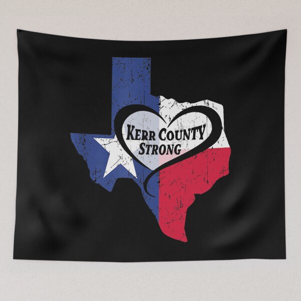 Item preview, Kerr County Strong Texas Pray For Texas  designed and sold by waikibi ⭐⭐⭐⭐.