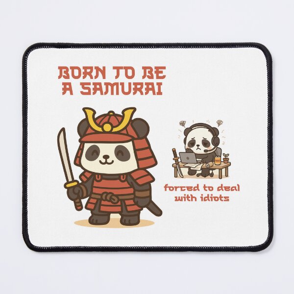 Item preview, Born to be a Samurai designed and sold by Stekys.