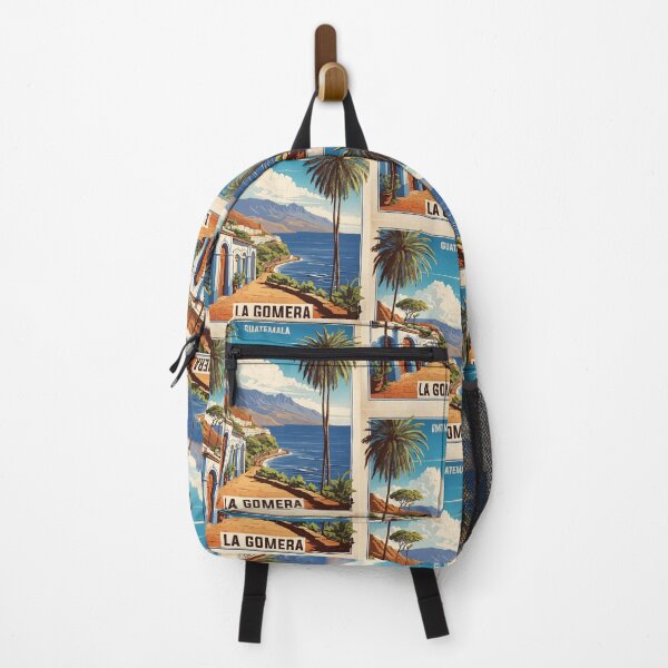 Item preview, La Gomera Guatemala Vintage Poster Tourism  designed and sold by TravelersGems.