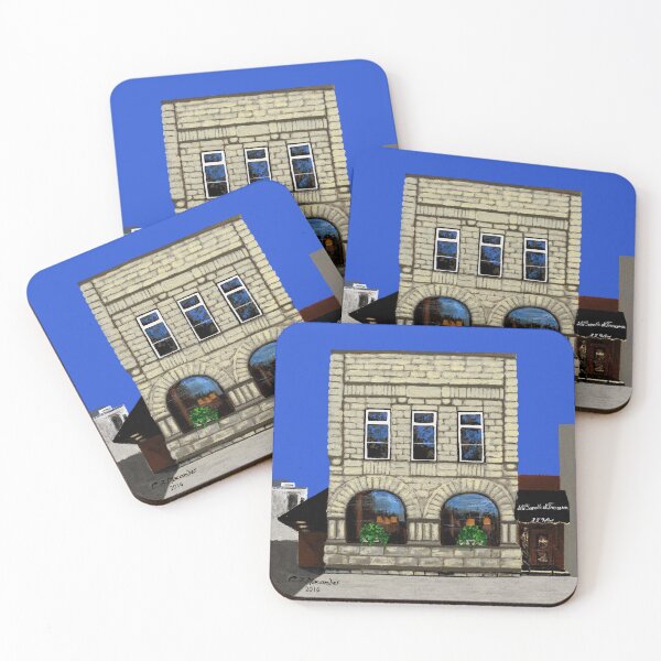 Item preview, Naperville, Illinois, La Sorella Di Francesca, Painting the Town Series, Decorative Art, Home Decor designed and sold by GalleryTrio.