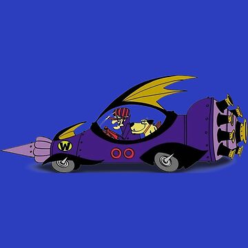 "Wacky Races Mean Machine – Dick Dastardly and Muttley Cartoon Design ...