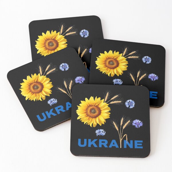 Item preview, Ukraine Wildflowers Sunflower Field Botanical Ukrainian Nature designed and sold by cabana.space.