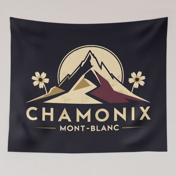 Item preview, Chamonix Mont-Blanc France designed and sold by GoodOldVintage.