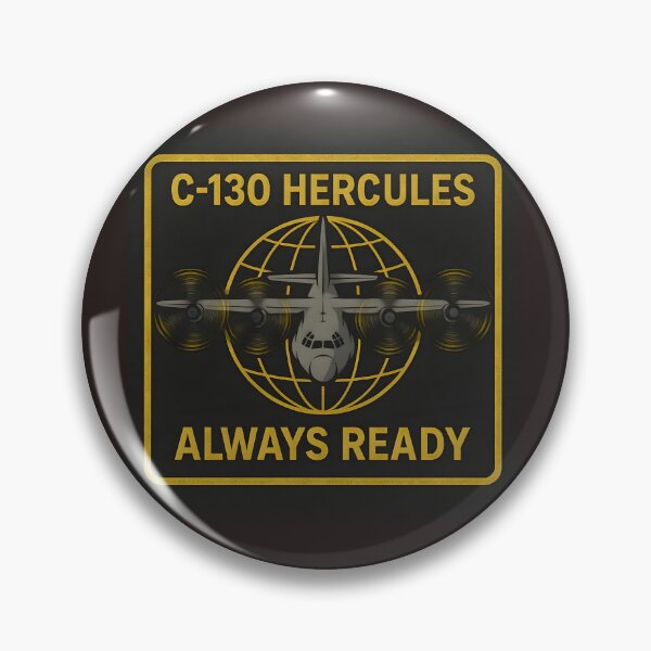 Item preview, C-130 Hercules Military Emblem – "Always Ready" designed and sold by NCLaserDesigns.