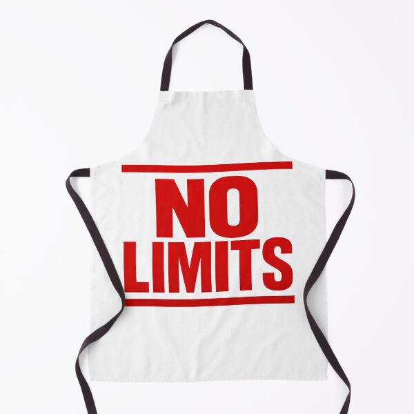 Item preview, No Limits Motivational Quote - Bold Red Typography Inspiration designed and sold by CreativeVisionsHub.