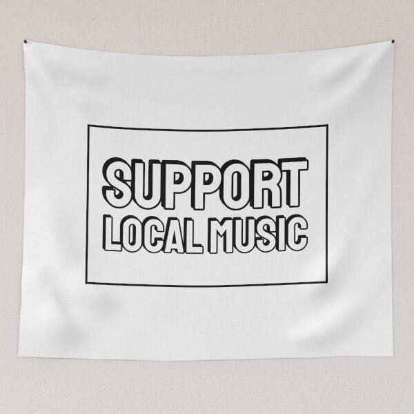 Item preview, Support local music designed and sold by Inspirationmotivation.
