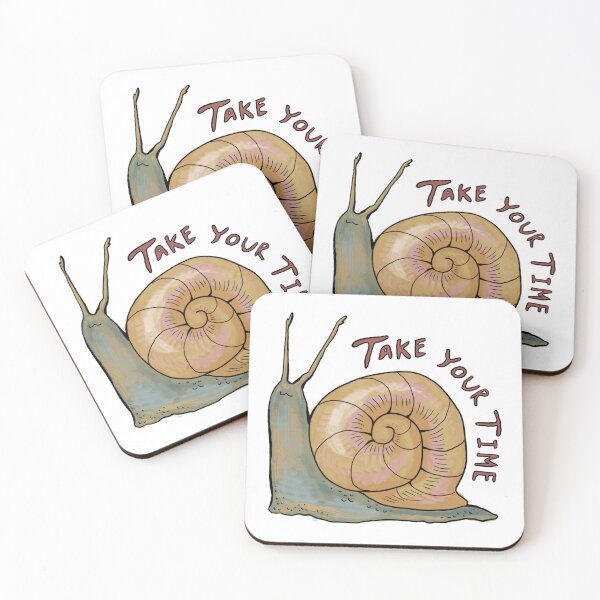 Item preview, Take your time - Snail  designed and sold by Art by AddiJo .