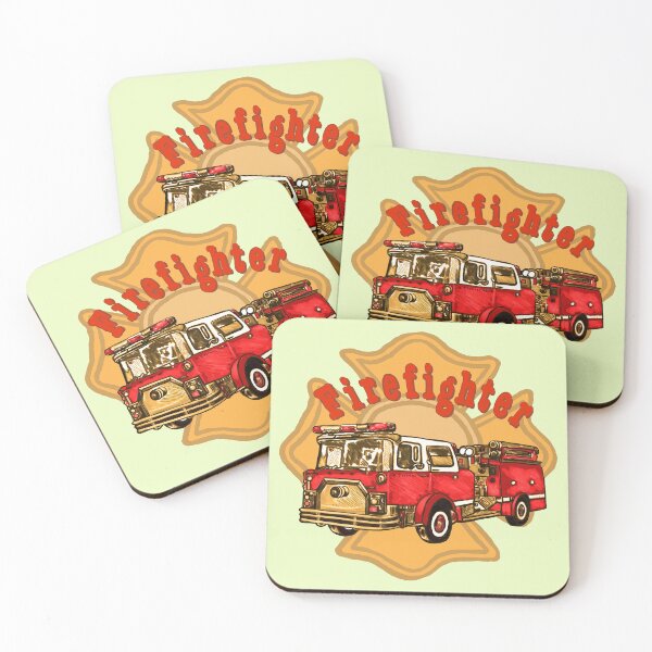 Item preview, Maltese Cross  Firetruck Firefighter designed and sold by artmuvz.