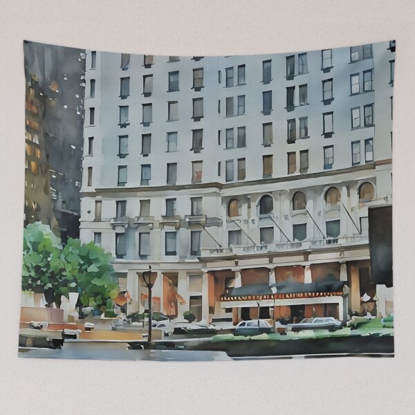 Item preview, Plaza Plaza designed and sold by RCWatercolours.