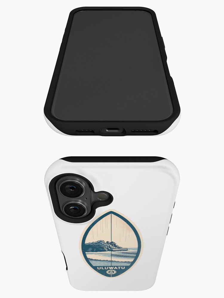 Aperçu 3 sur 4. Coque iPhone avec l'œuvre Planche de surf Uluwatu Bali Indonésie créée et vendue par LoveLabDesign.