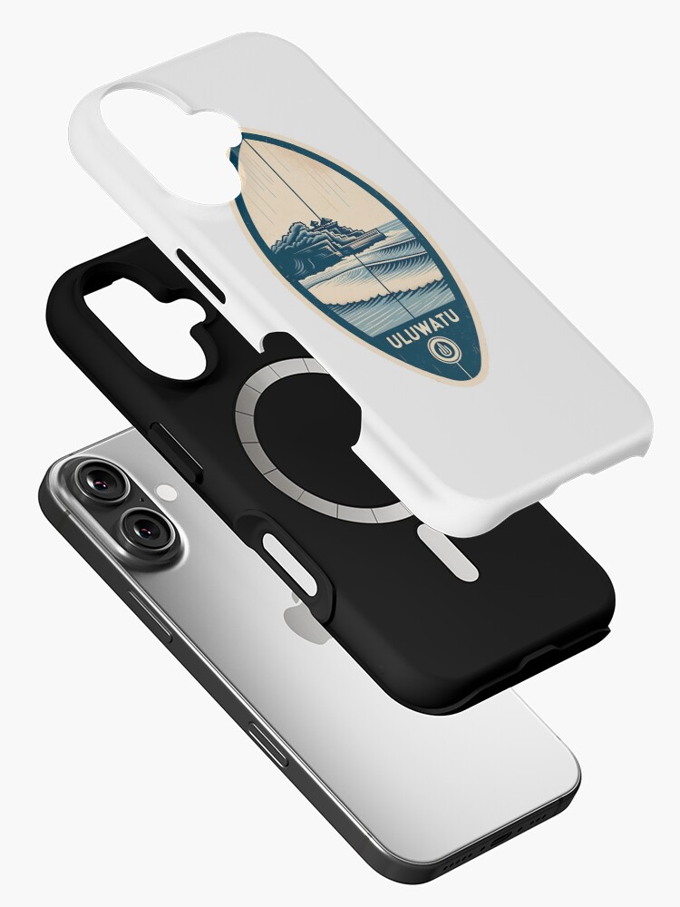 Aperçu 2 sur 4. Coque iPhone avec l'œuvre Planche de surf Uluwatu Bali Indonésie créée et vendue par LoveLabDesign.