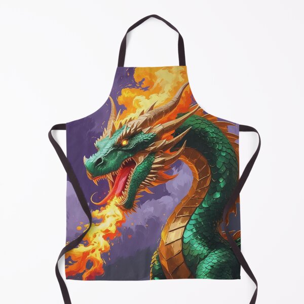 Item preview, Dragons breathing fire design designed and sold by AKANKEDESIGN.