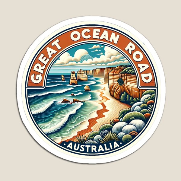 Item preview, Great Ocean Road Australia designed and sold by LoveLabDesign.
