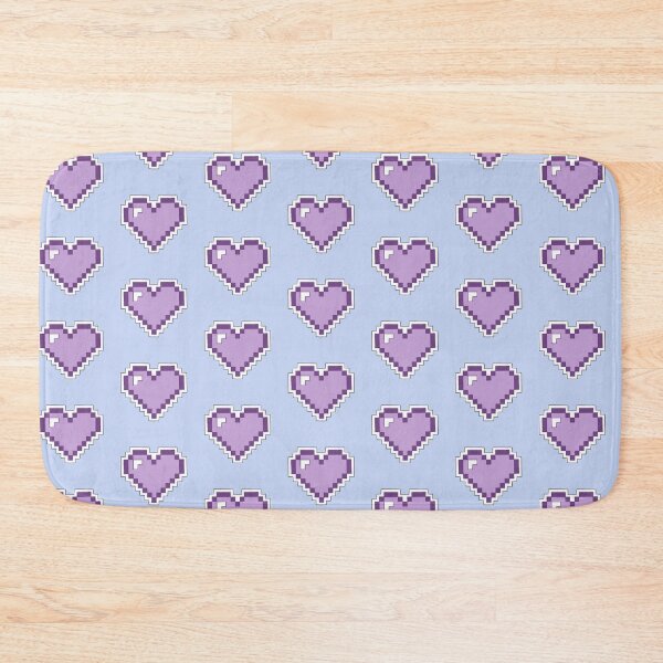 Item preview, 8 Bit Heart. (Amethyst) designed and sold by ZakAlsoDraws.