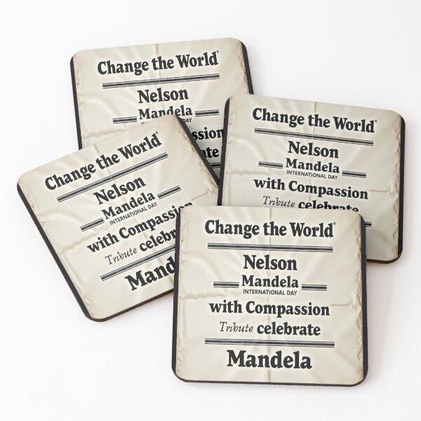 Item preview, Change the World with Compassion – Nelson Mandela Day Tribute designed and sold by HOUCHCREATOR.