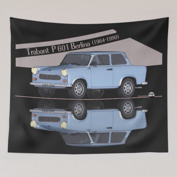 Item preview, Trabant P 601 - 1964-1990 (Pastellblau) - Memory on Four Wheels designed and sold by Azaziel.