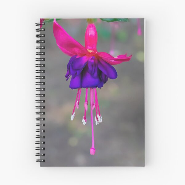 Item preview, Colorful Purple and Pink Fuchsia Blossom designed and sold by LINDA MCKUSICK.
