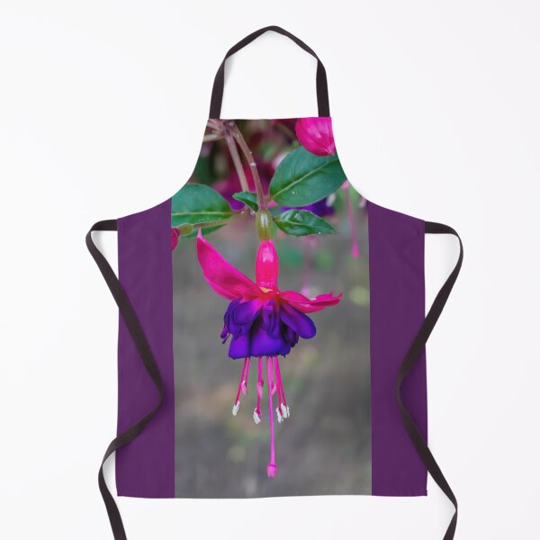 Item preview, Colorful Purple and Pink Fuchsia Blossom designed and sold by LINDA MCKUSICK.