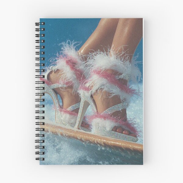 Item preview, Surfing in High Heels 2000s Aesthetic Fashion Photography Ad Poster designed and sold by Creative Brat Design Studio.
