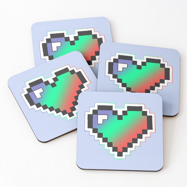 Item preview, 8 Bit heart. (A Little Of Everything) designed and sold by ZakAlsoDraws.