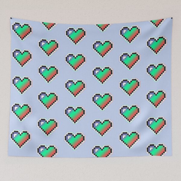 Item preview, 8 Bit heart. (A Little Of Everything) designed and sold by ZakAlsoDraws.