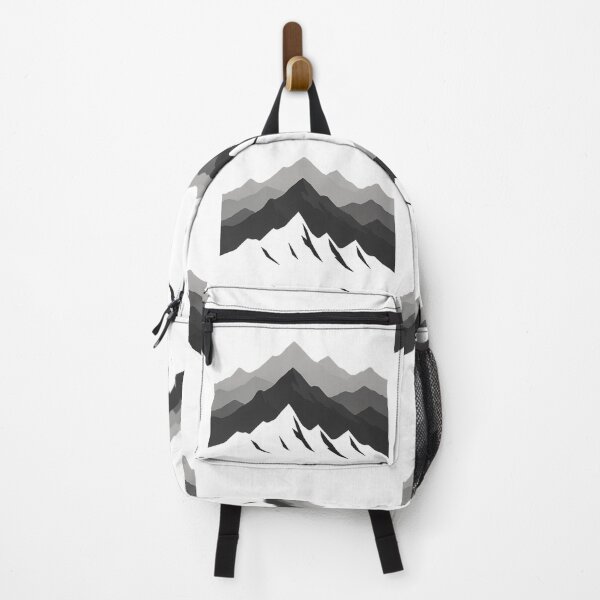 Item preview, Arte de silueta de cordillera: diseño minimalista de paisaje alpino designed and sold by CreativeVisionsHub.