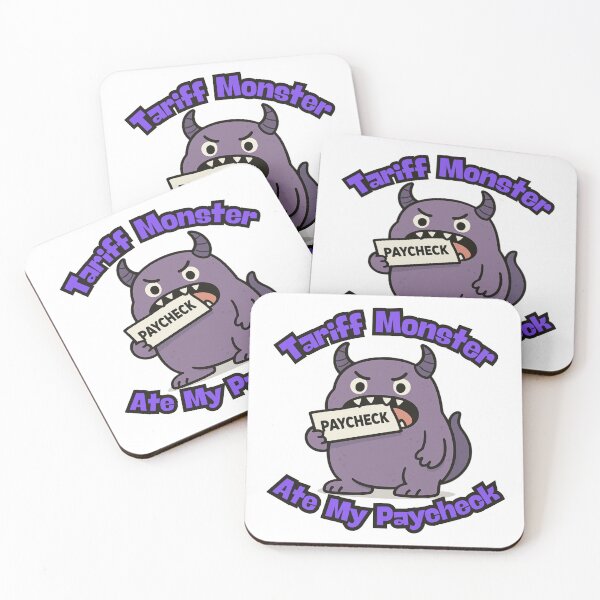 Item preview, Tariff Monster Ate My Paycheck designed and sold by lunarisrise.