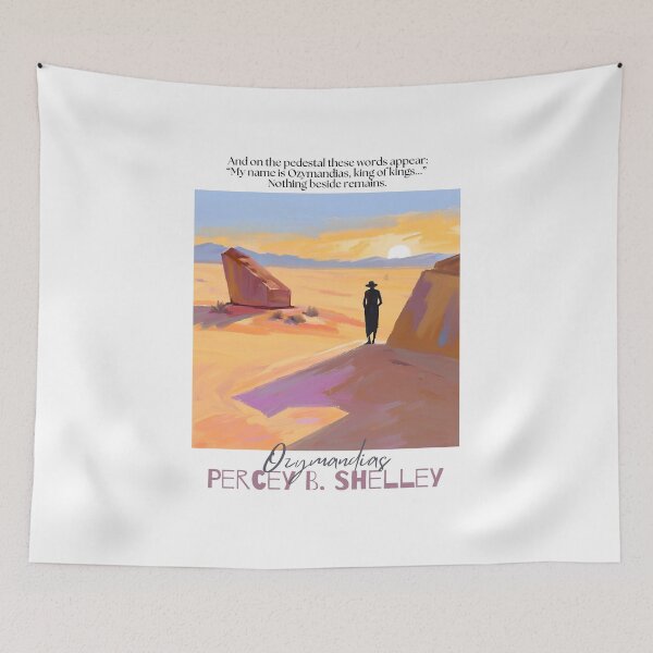 Item preview, Quote of 'Ozymandias' by Percy B. Shelley designed and sold by Filologica.