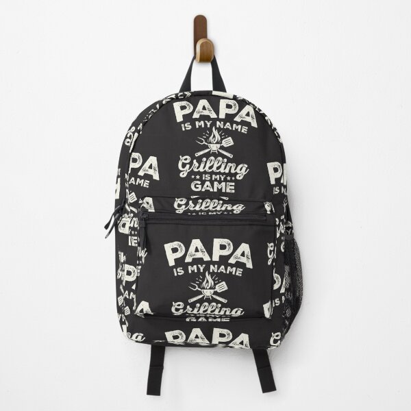 Item preview, Papa Is My Name Grilling Is My Game Funny BBQ Dad designed and sold by cidolopez.