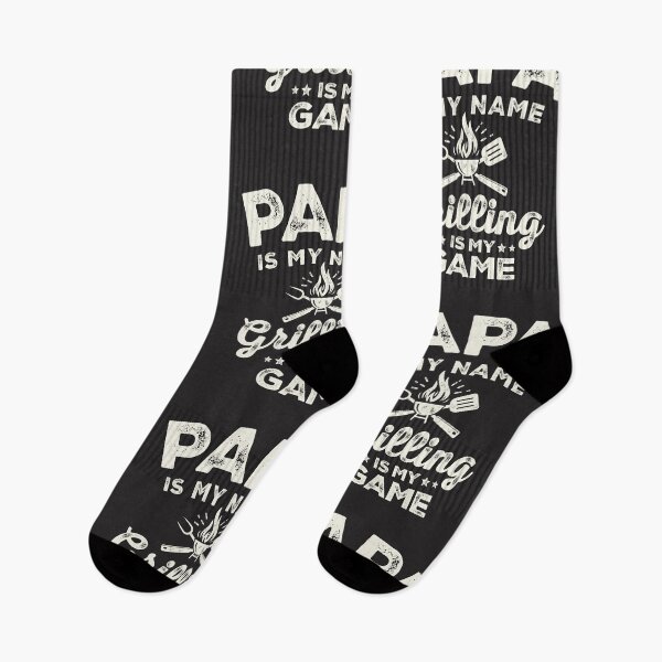 Item preview, Papa Is My Name Grilling Is My Game Funny BBQ Dad designed and sold by cidolopez.