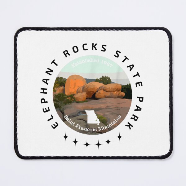 Item preview, Elephant Rocks State Park Missouri designed and sold by PetPanache.