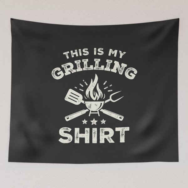 Item preview, This Is My Grilling Shirt Funny BBQ Smoker Meat Lover designed and sold by cidolopez.