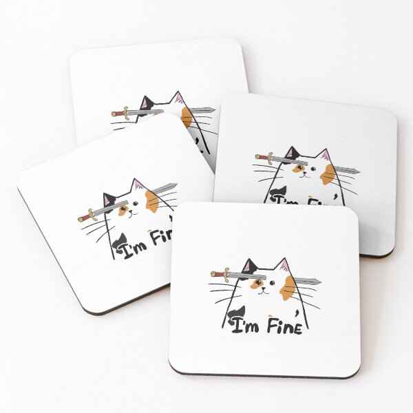 Item preview, Struggling cat designed and sold by Yelari.
