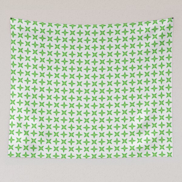 Item preview, March 16th Birth Flower Mint Pattern designed and sold by birthflower.