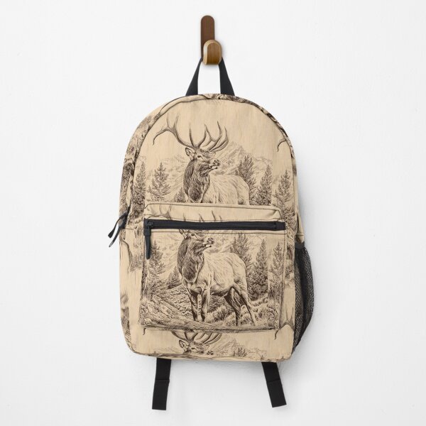 Item preview, Elk sketch tshirt designed and sold by Minerbetter.
