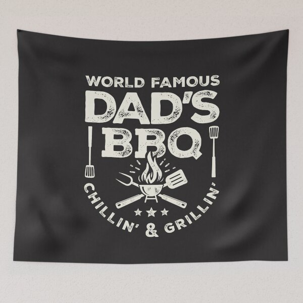 Item preview, World Famous Dad's BBQ Chillin' & Grillin' Pitmaster designed and sold by cidolopez.