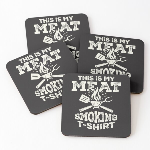 Item preview, This Is My Meat Smoking T-Shirt Funny BBQ Grill Humor designed and sold by cidolopez.