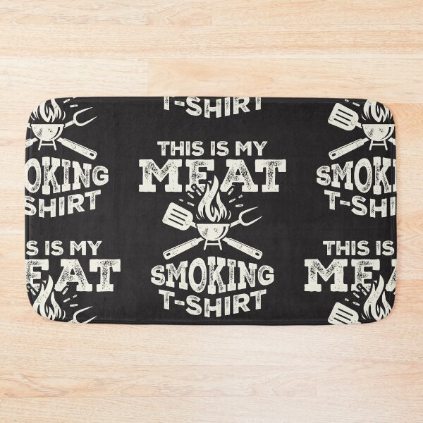 Item preview, This Is My Meat Smoking T-Shirt Funny BBQ Grill Humor designed and sold by cidolopez.