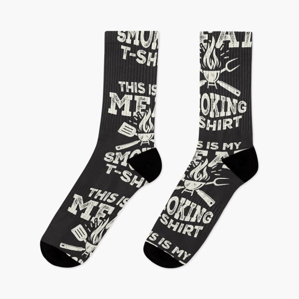 Item preview, This Is My Meat Smoking T-Shirt Funny BBQ Grill Humor designed and sold by cidolopez.