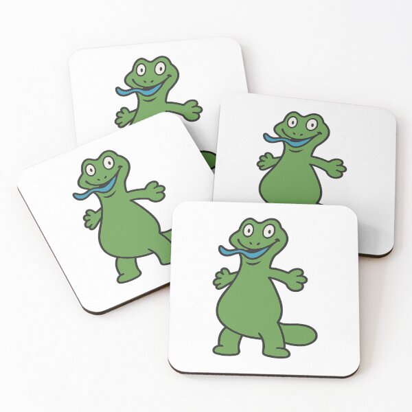 Item preview, Happy Green Lizard  designed and sold by CanSparkleArt.