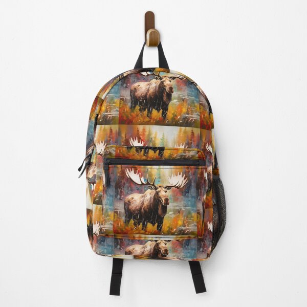 Item preview, Moose motif tshirt designed and sold by Minerbetter.