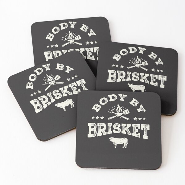 Item preview, Body By Brisket Funny BBQ Meat Smoker Humor designed and sold by cidolopez.
