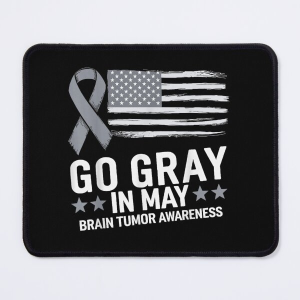 Item preview, Go Gray In May Brain Cancer Awareness designed and sold by PetPanache.