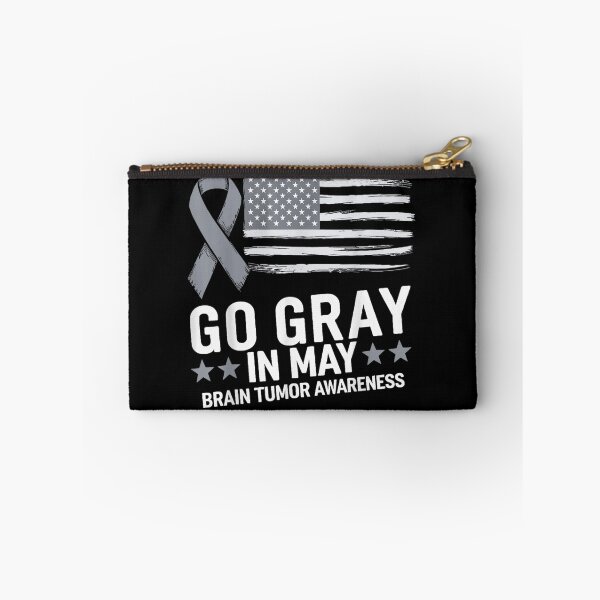Item preview, Go Gray In May Brain Cancer Awareness designed and sold by PetPanache.