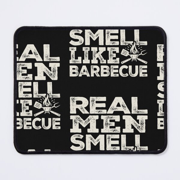 Item preview, Real Men Smell Like Barbecue Funny BBQ Pitmaster designed and sold by cidolopez.