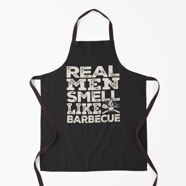 Artikelvorschau, Echte Männer riechen nach Barbecue Lustiger BBQ Pitmaster entworfen und verkauft von cidolopez.