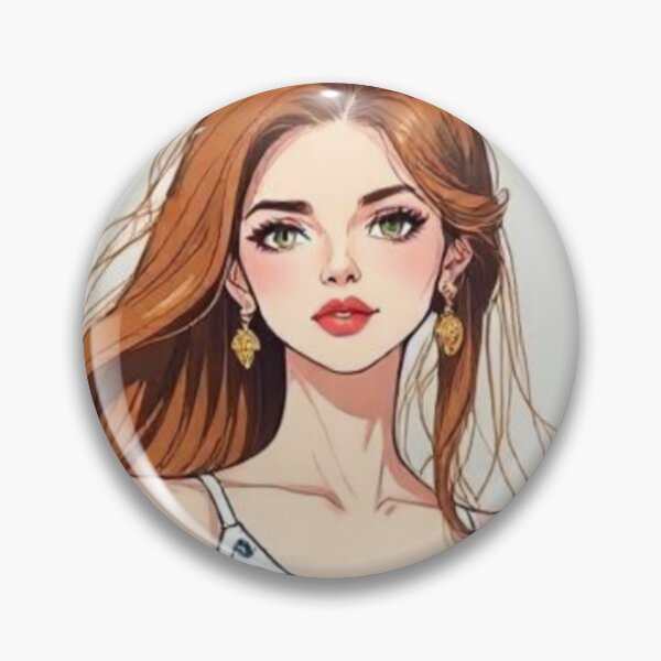 Item preview, a drawing of a woman in a polka dot dress,  designed and sold by B.P.Fashion.