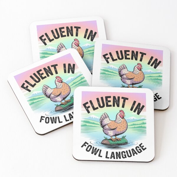 Item preview, Fluent In Fowl Language designed and sold by TheCatmeow2000.
