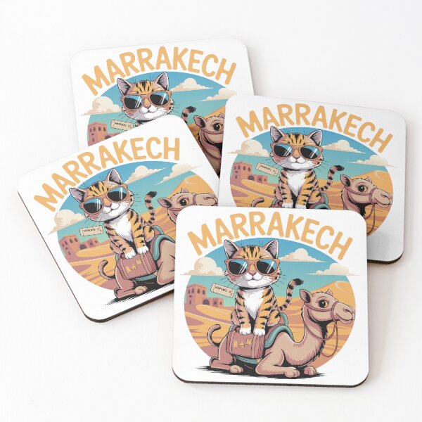 Item preview, funny Cat in Marrakech – Desert Adventure Design designed and sold by dijjaboutique.